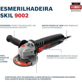 Esmerilhadeira Angular Skil 9002 700W
