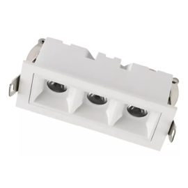 Spot Mini Focco - Branco com fundo Branco - Gaya-6W