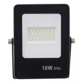 Refletor Ultrafino LED Verde - Preto - Gaya-10W