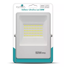 Refletor Ultrafino LED Branco 50W - Gaya