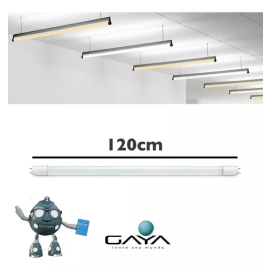 Lâmpada Tubular LED T8 6500K - Gaya-120cm - 20W