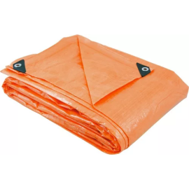 Lona de Polietileno - Laranja-2 X 2M