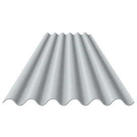Telha de Fibrocimento Tropical - Eternit-2.13 X 1.1M