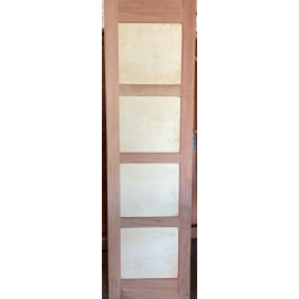 Folha de Porta - 2.10m X 0.90m - Madeira/Compensado-Giro de Porta Direita