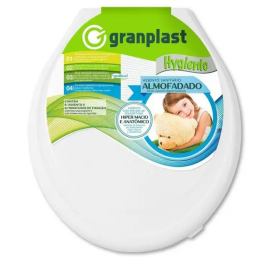 Assento Almofadado - Branco - Granplast