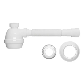 Sifão Extensivo de Copo Branco - Blukit