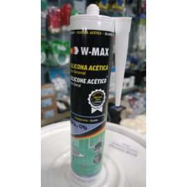 Silicone Acético - Incolor - 275ml - W-max