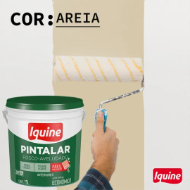 Tinta Iquine Pintalar - Areia