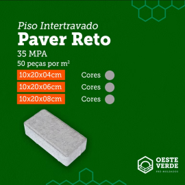 Piso Intertr. Reto - 35MPA - 1m² - Oeste Verde