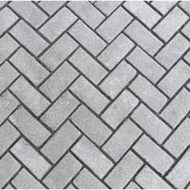 Piso Intertr. Reto -20x10x10cm- 50MPA - 1m² - Oeste Verde