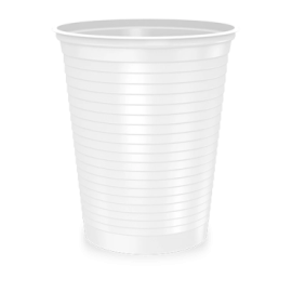 Copo Descartável - 200ml - 100 und - Happy Minaplast