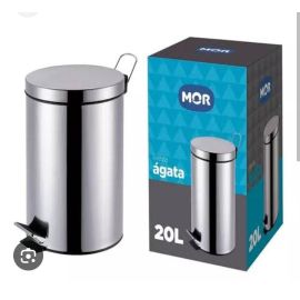 Lixeira inox 20L