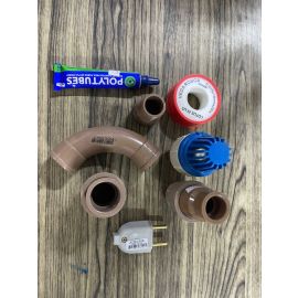 Kit conexões para bomba periférica de 1/2cv